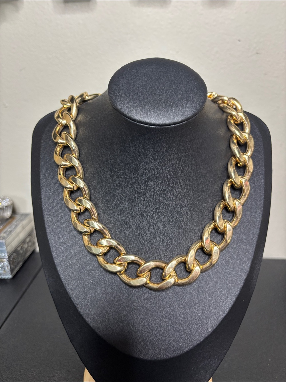 Torrid Gold Tone Chunky Chain Statement Necklace - Women Jewelry